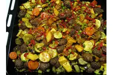 Fırında Sebzeli Köfte Tarifi ve Malzemeleri