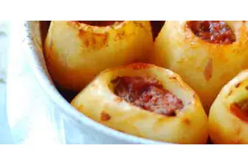 Fırında Patates Dolması Tarifi ve Malzemeleri