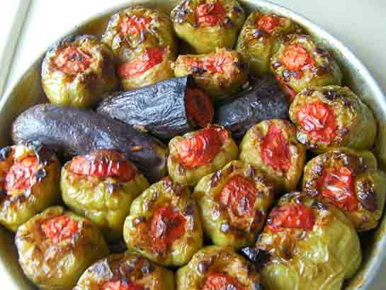 Fırında Dolma Tarifi ve Malzemeleri